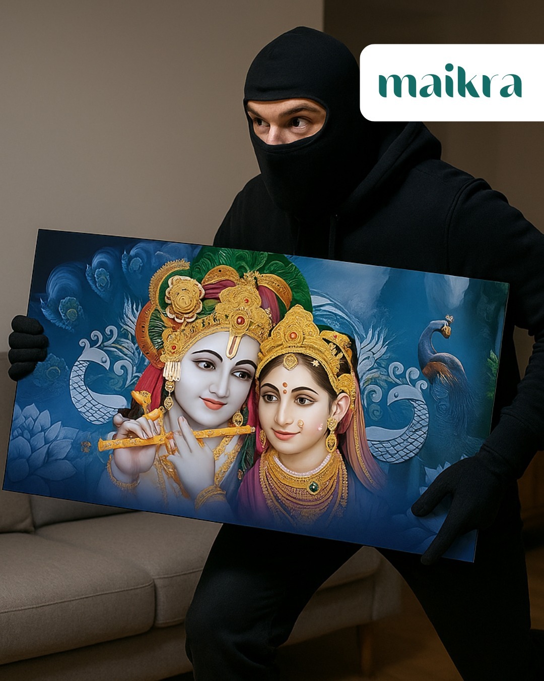 When elegance meets adrenaline… 🦚💨
This beauty didn’t stand a chance.
When art is so divine, even the shadows can't resist.
What would you do if you saw this just lying around? 👀
Some symbols are too powerful to leave behind. 🌅🕉️
Ever felt pulled by peace itself?
Shop Now: www.maikra.com
#Maikra #MysticMove #OmVibes #SacredEscape #GoldenHourSnatch #SoulfulScenes #MinimalMystery #PeaceInMotion #StillnessInStealth #PeacockPower #StolenStyle #ArtRush #FeatheredObsession #CaughtInTheAct #DivineDrama #KrishnaRadha #ArtObsession #UnexpectedTwist