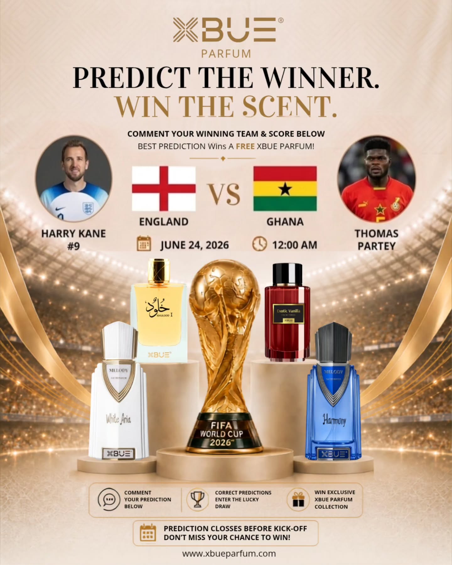 predict-the-winner-stand-a-chance-to-win-an-xbue-perfume-because-champions-deserve-to-smell-like-onehow-to-participate1️⃣-predict-the-winning-team-and-final-score-in-the-comments2️⃣-follow-xbueparfum-on-instagram3️⃣-tag-3-friends-who-loves-football-4️⃣-repost-this-post-to-your-story-and-tag-xbueparfum-every-valid-entry-stands-a-chance-to-win-an-exclusive-xbue-perfumeterms-conditions-only-valid-entries-will-be-considered-participants-must-complete-all-steps-to-qualify-in-the-event-of-multiple-correct-predictions-the-winner-will-be-selected-through-a-random-draw-xbue-parfum-reserves-the-right-to-amend-the-campaign-terms-if-required-other-terms-and-conditions-applyxbueparfum-worldcup2026-predictionchallenge-winwithxbue-fragrancemeetsluxury-fifa2026-footballprediction-uae-abudhabi-freeperfume-xbuewinnerprediction-worldcupgiveaway-luxuryfragrance-footballfans-winperfume